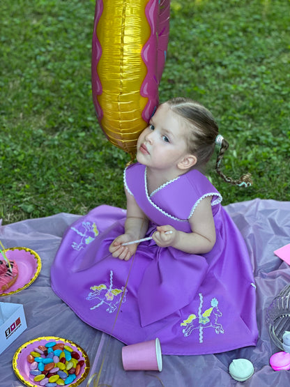 "Marry-go-round" dress