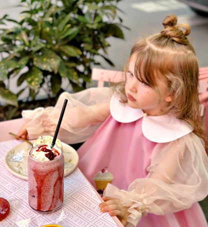 "Cupcake" pink dress